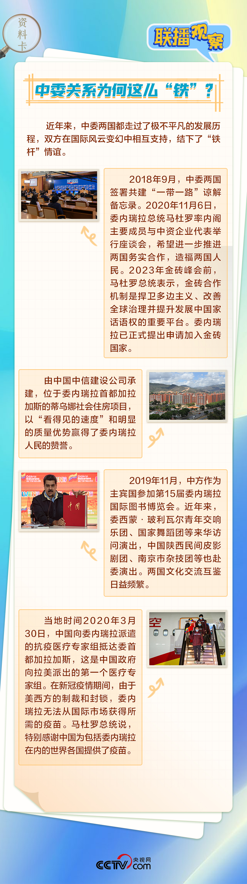 聯(lián)播觀察 | 正副總統(tǒng)同時訪華 中委關系為何如此“鐵”？