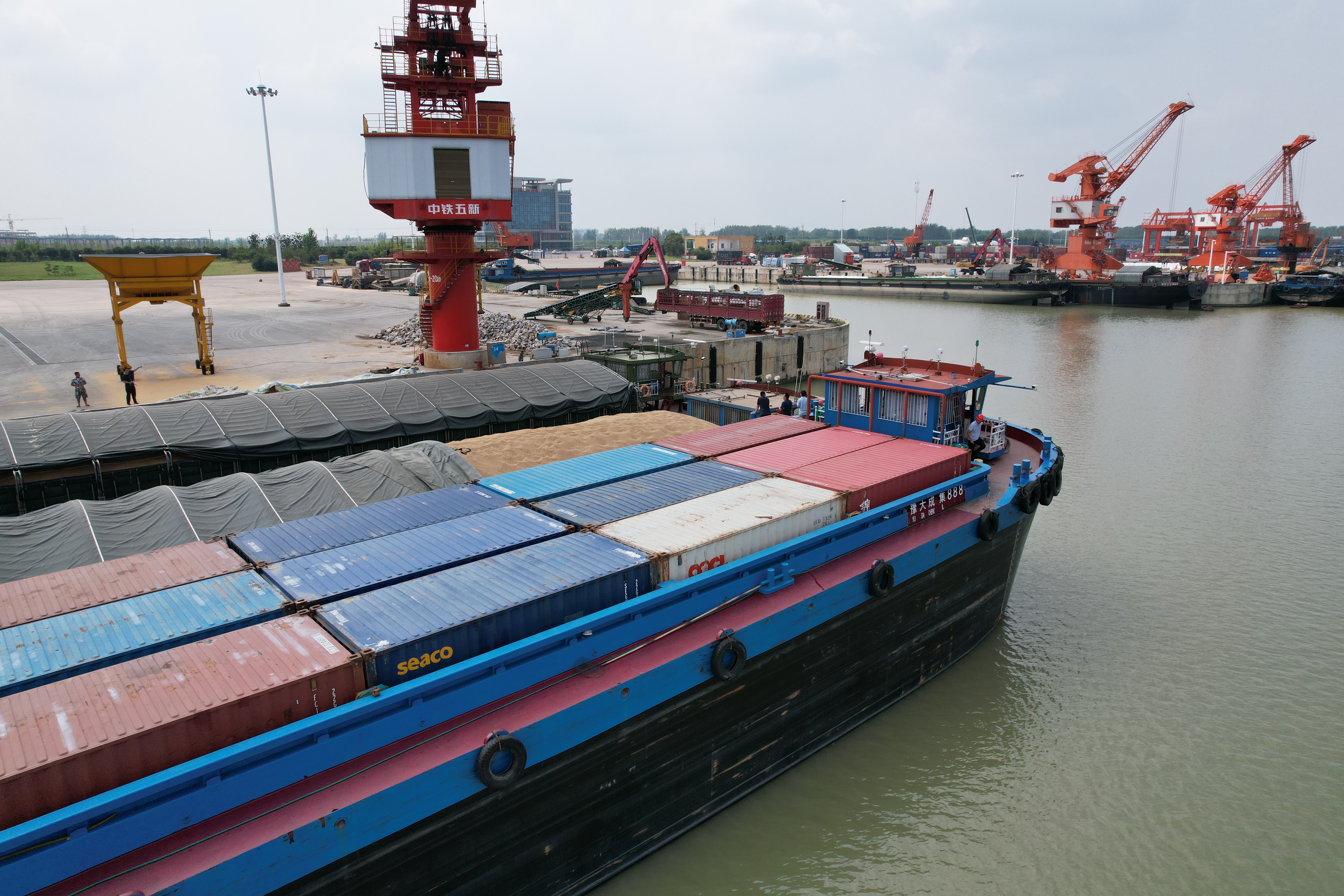 內(nèi)河航運(yùn)看中原|走進(jìn)“河南第一大港”周口港