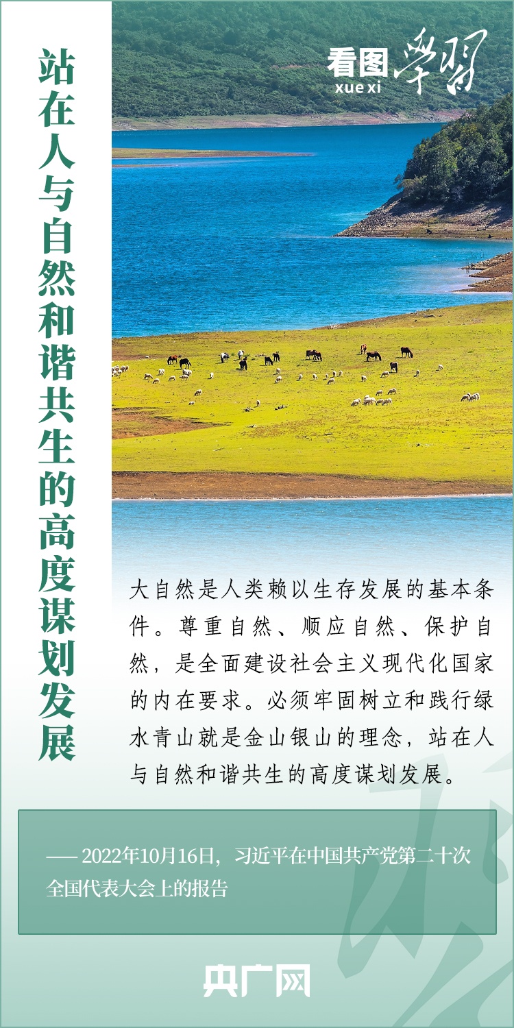 看圖學習 | 把生態(tài)效益更好轉化為經(jīng)濟效益、社會效益