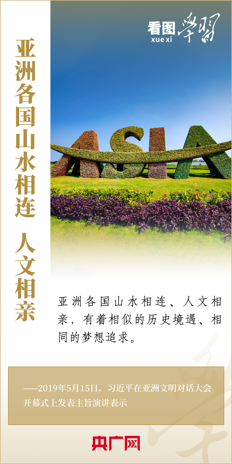 看圖學習·潮涌東方丨共創(chuàng)團結進步的亞洲大家庭