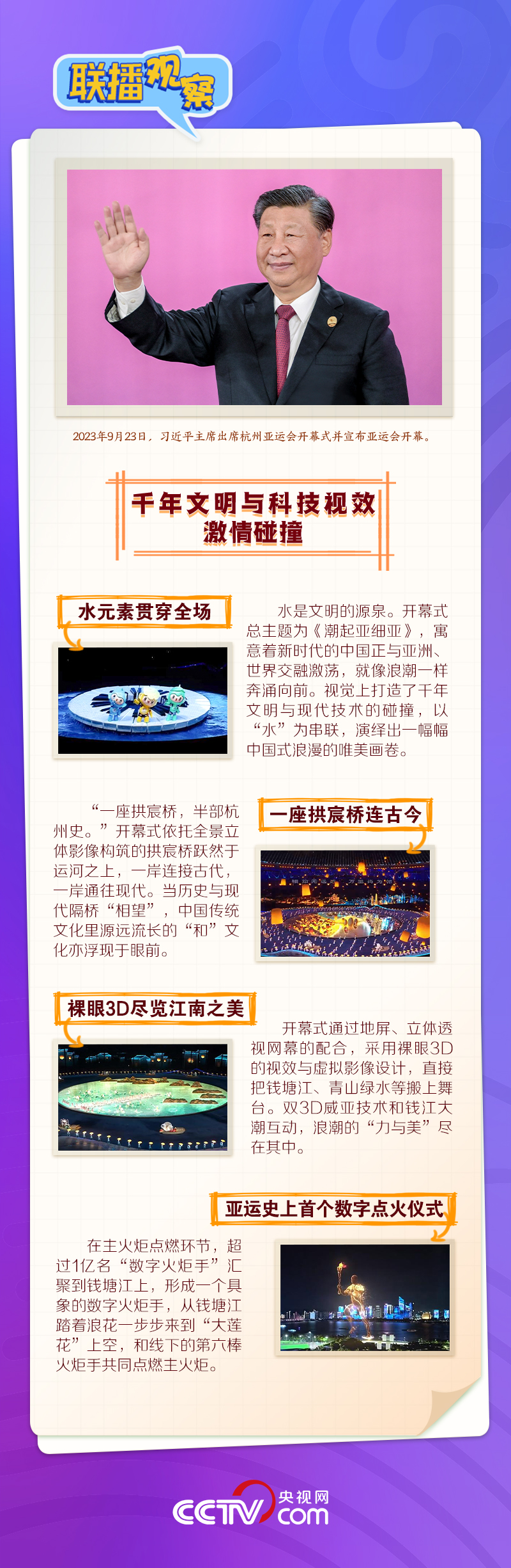 潮涌東方｜亞運圣火下，這些細節(jié)盡展中國之美