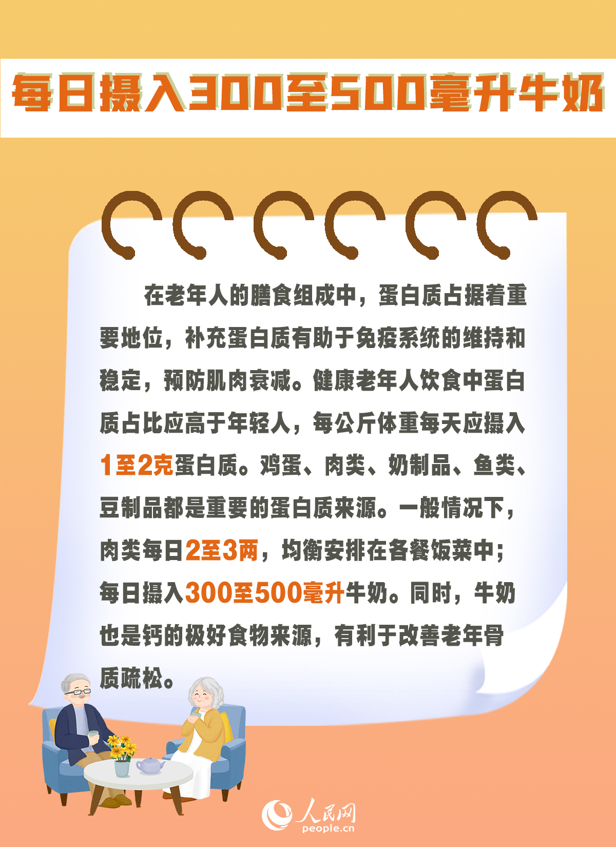 重陽(yáng)節(jié):6組數(shù)字告訴您老年人如何吃出健康