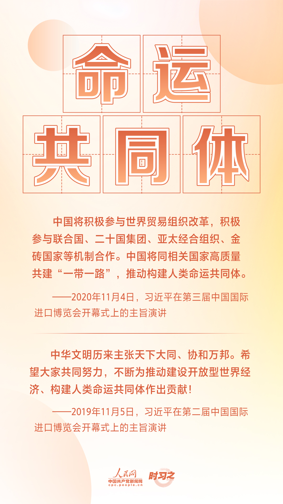 進(jìn)博之約 時習(xí)之丨共赴“進(jìn)博之約” 習(xí)近平闡述經(jīng)濟(jì)全球化的“中國主張”