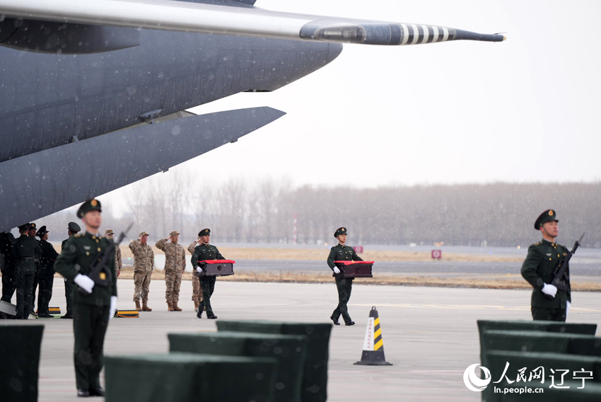 英雄回家｜風(fēng)雪英雄歸！第十批在韓中國人民志愿軍烈士遺骸返回祖國
