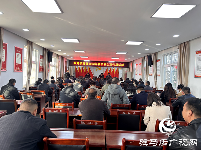 驛城區(qū)蟻蜂鎮(zhèn)：筑牢安全防線，守護“舌尖上的安全”