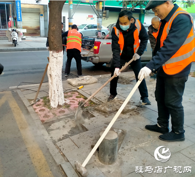 駐馬店經(jīng)濟開發(fā)區(qū)：道路養(yǎng)護“不降溫” 安全暢通“不打烊”