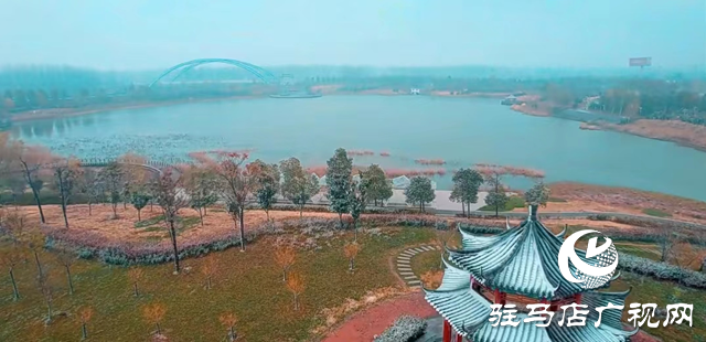 新蔡縣:“五湖四帶”披銀裝 雪中風(fēng)景美如畫
