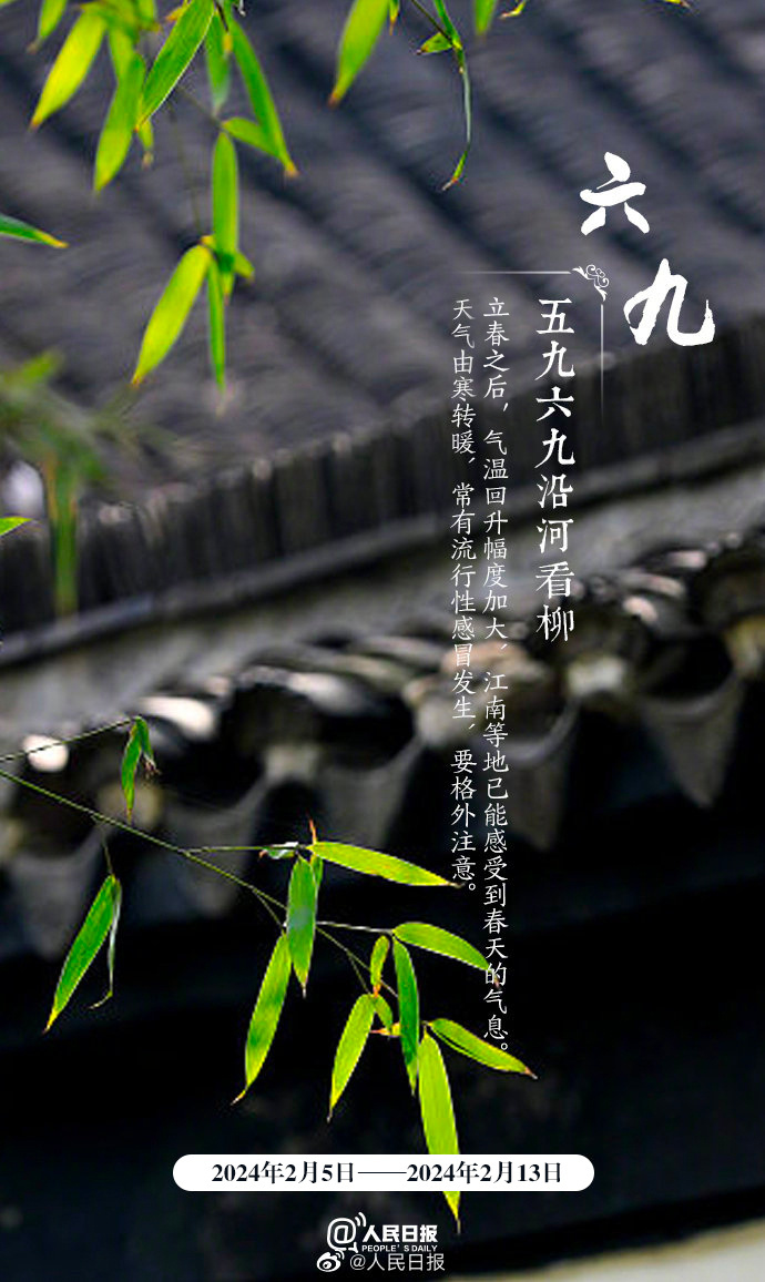 &ldquo;數(shù)九天&rdquo;到了！收好&ldquo;九九健康日歷&rdquo;