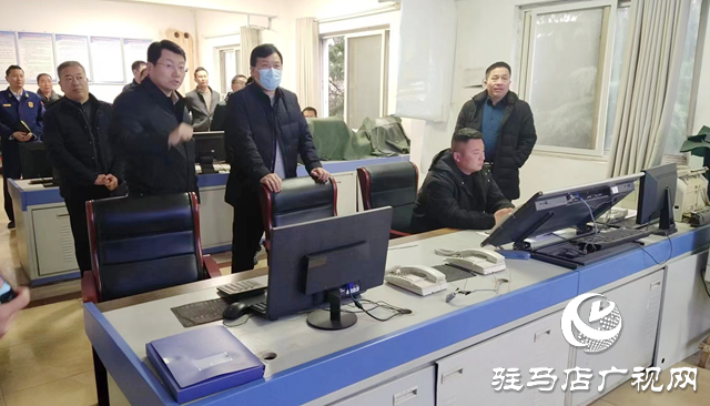 駐馬店高新技術產業(yè)開發(fā)區(qū)領導督導吳桂橋煤礦安全生產工作