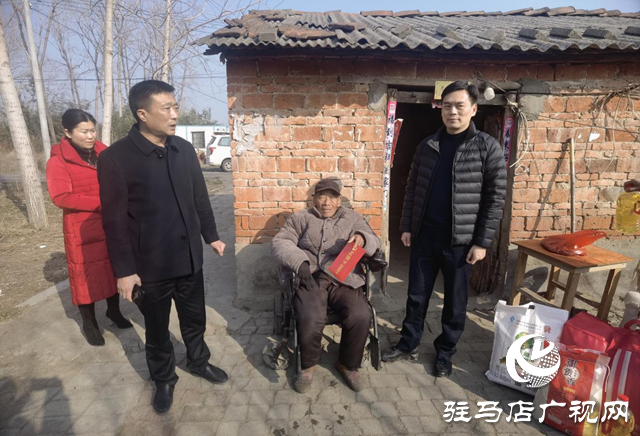 駐馬店退役軍人事務(wù)局到正陽縣慰問部分優(yōu)撫對(duì)象