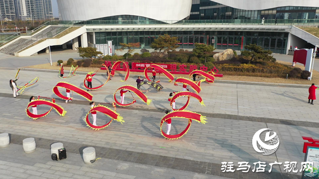 泌陽(yáng)縣開展“強(qiáng)國(guó)復(fù)興有我”群眾文化快閃活動(dòng)