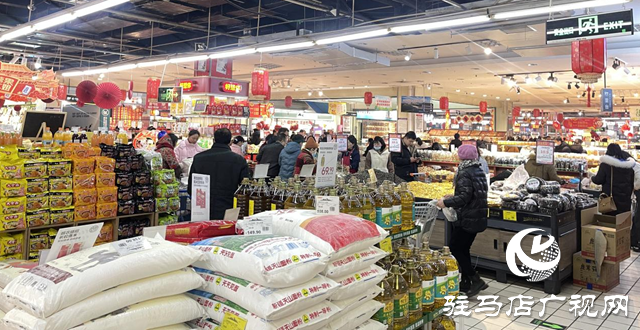 春節(jié)＋寒潮 駐馬店商超：放心！市民的&ldquo;菜籃子&rdquo;有保障