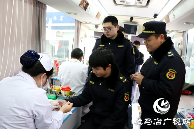駐馬店經濟開發(fā)區(qū)城市管理局：無償獻血 溫暖寒冬