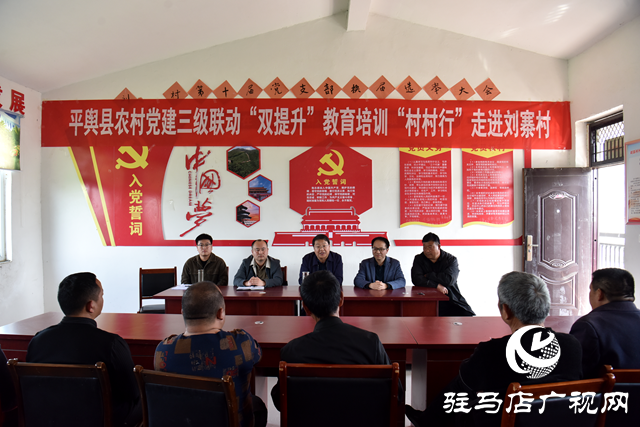 中共平輿縣委黨校開展農(nóng)村黨建三級聯(lián)動&ldquo;雙提升&rdquo;教育培訓(xùn)&ldquo;村村行&rdquo;活動