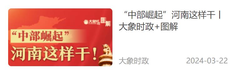 中部崛起 歷史機“豫