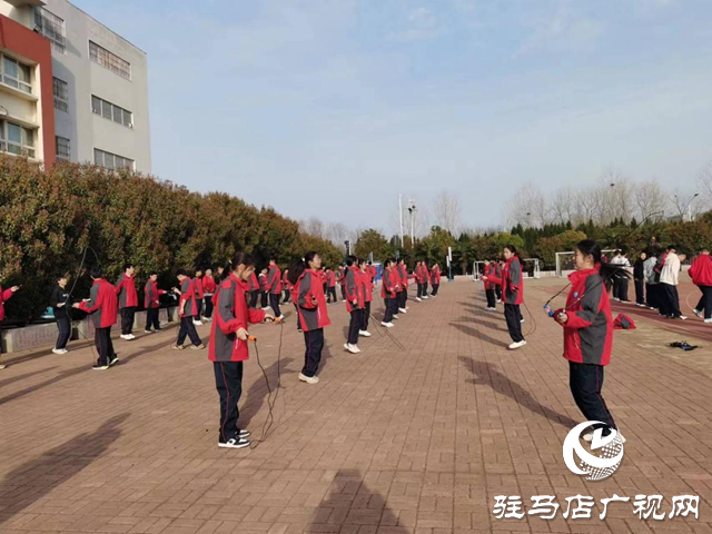 駐馬店市實驗中學：強化體育訓練 全力備戰(zhàn)中考