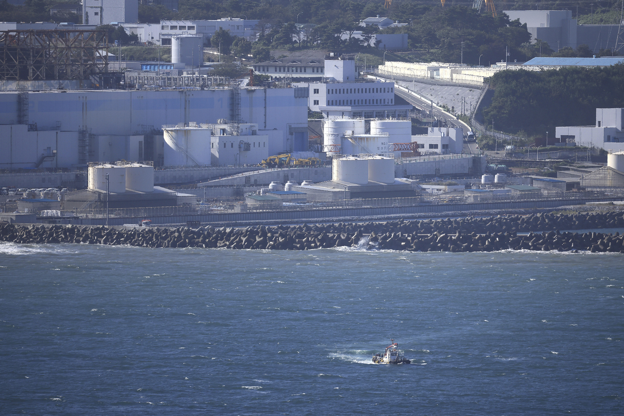 日本東京電力公司稱2024財年將排放54600立方米核污染水入海