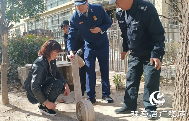 駐馬店經濟開發(fā)區(qū)消防救援大隊：排查安全隱患 織密小區(qū)“防火網”