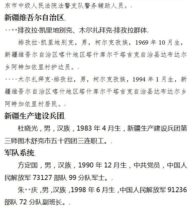 55人上榜！中央政法委發(fā)布今年第一季度見(jiàn)義勇為勇士榜