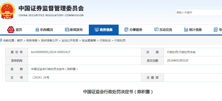 90后男子控制87個(gè)賬戶炒股獲利近億，被罰沒(méi)約2.71億