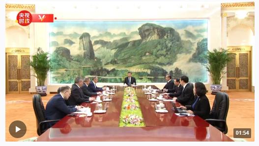 獨(dú)家視頻丨習(xí)近平：中俄兩國(guó)攜手走出了一條大國(guó)、鄰國(guó)和睦相處、合作共贏的嶄新道路
