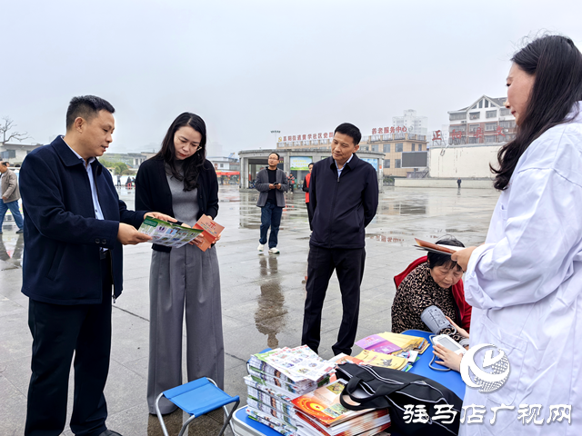 正陽(yáng)縣組織開展愛(ài)國(guó)衛(wèi)生月宣傳活動(dòng)