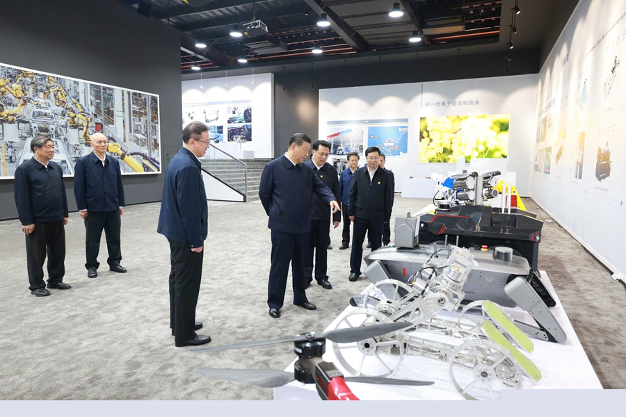 習(xí)近平在重慶考察調(diào)研