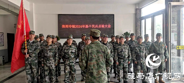 新蔡縣佛閣寺鎮(zhèn)召開2024年基干民兵點(diǎn)驗(yàn)大會(huì)
