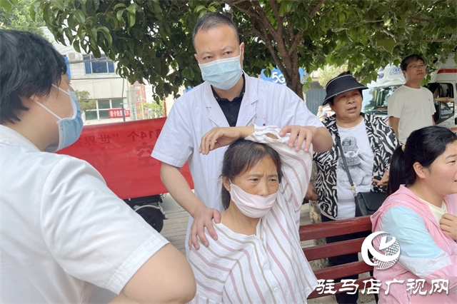 駐馬店市第一人民醫(yī)院“紅會送醫(yī)”義診活動走進西平縣盆堯鄉(xiāng)