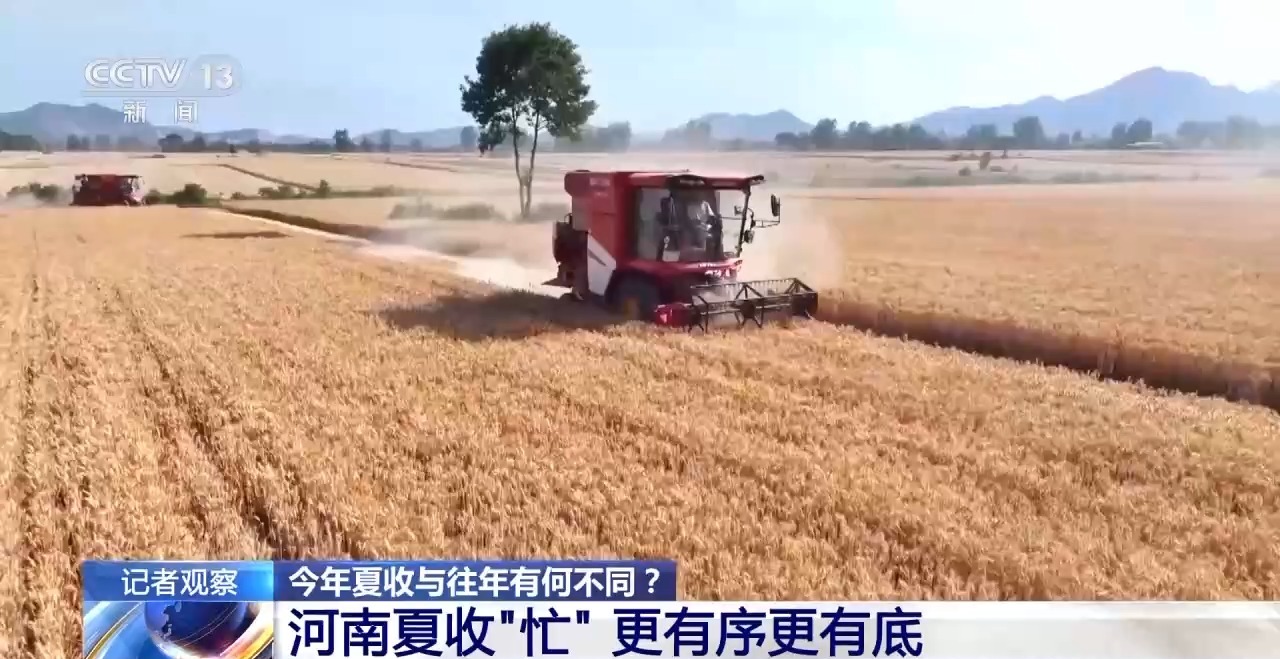 秸稈經(jīng)紀人、智能化新農(nóng)機……今年夏收有何不同？