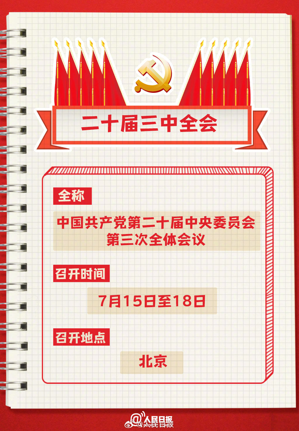 收藏！二十屆三中全會(huì)知識(shí)點(diǎn)