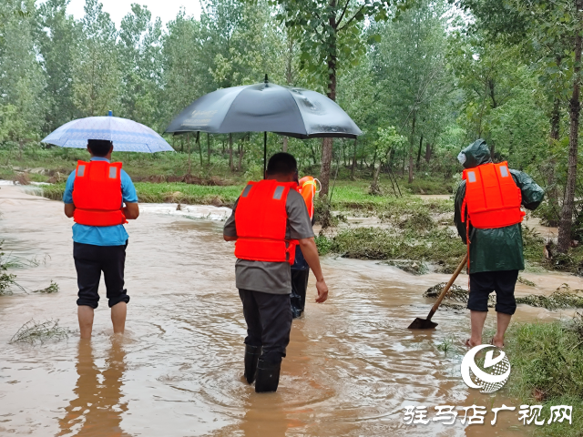 【防汛一線】確山縣石滾河鎮(zhèn):防汛一線黨旗紅 守土盡責顯擔當