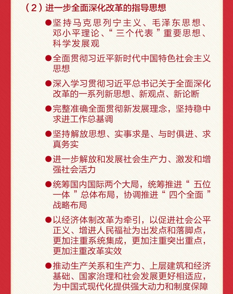 轉(zhuǎn)存！60條要點(diǎn)速覽二十屆三中全會《決定》