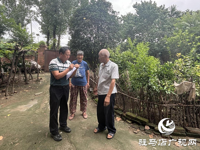 驛城區(qū)水屯鎮(zhèn)扎實開展脫貧人口和監(jiān)測對象收入預(yù)估工作