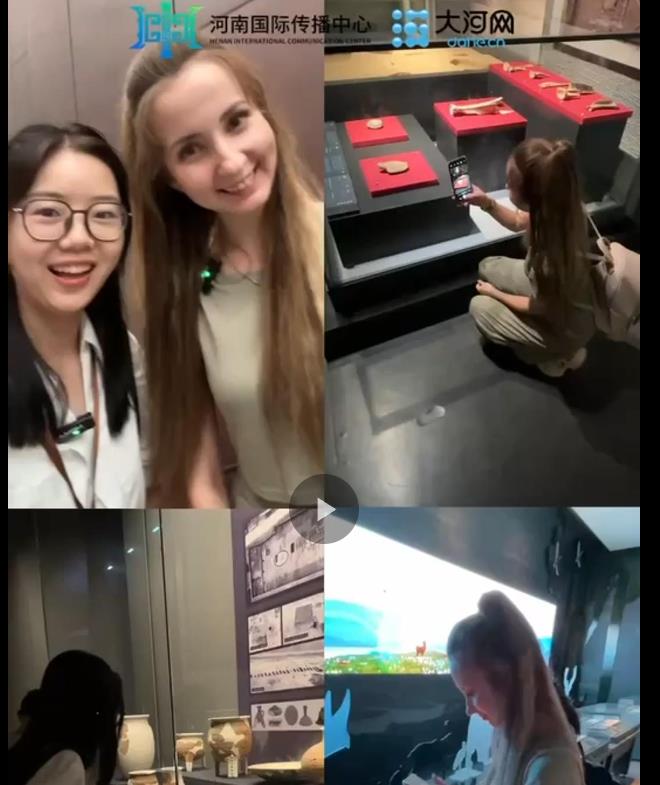 何以中國(guó) 行走河南丨外國(guó)朋友走進(jìn)二里頭夏都遺址博物館 探尋“最早的中國(guó)”