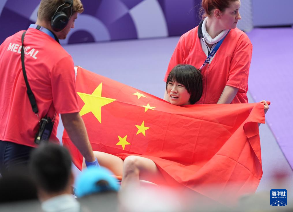 巴黎殘奧會|田徑——女子200米T36級決賽:史逸婷奪冠