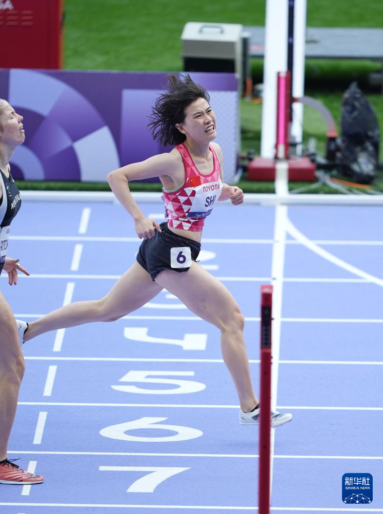 巴黎殘奧會|田徑——女子200米T36級決賽:史逸婷奪冠