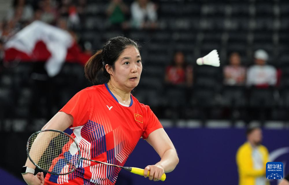 巴黎殘奧會|羽毛球——女子單打SL3級決賽:肖祖賢奪冠