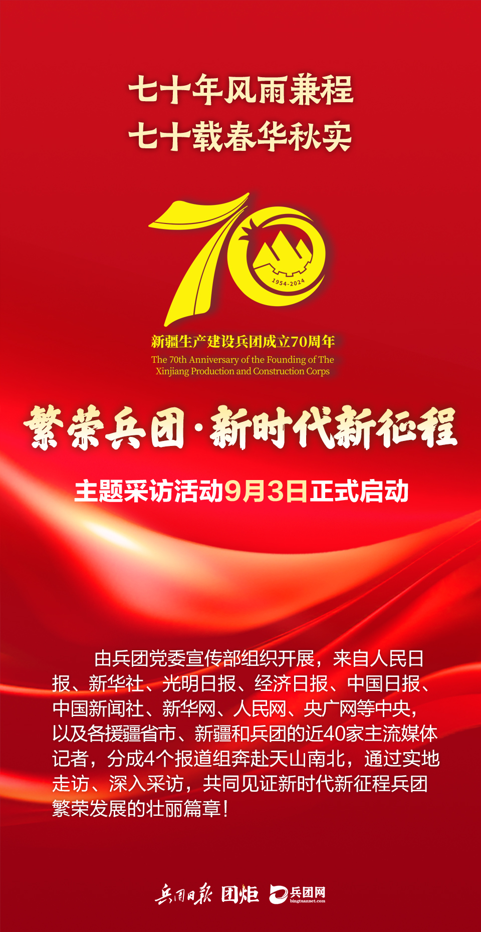 繁榮兵團·新時代新征程”主題采訪活動啟動