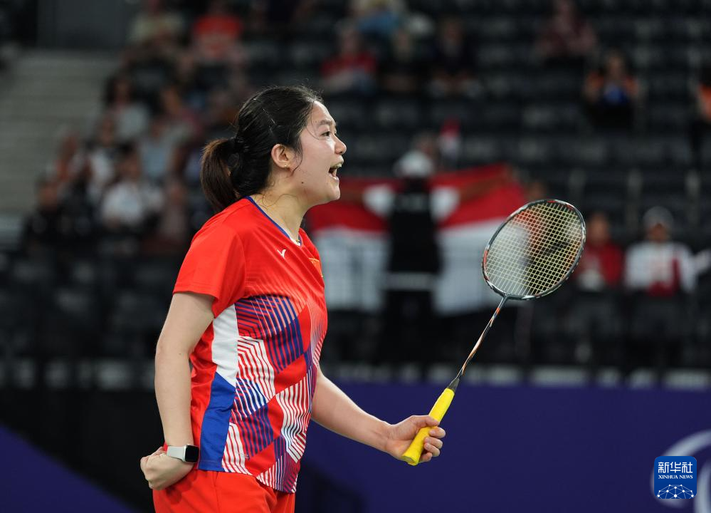 巴黎殘奧會|羽毛球——女子單打SL3級決賽:肖祖賢奪冠