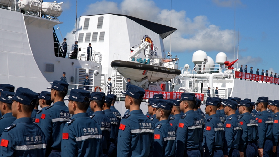 中國(guó)海警艦艇編隊(duì)起航赴俄羅斯執(zhí)行中俄海警聯(lián)演聯(lián)巡任務(wù)