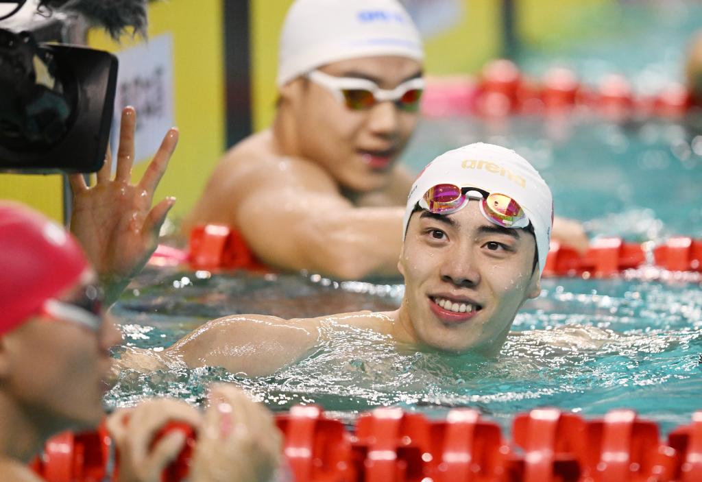 游泳全錦賽：孫佳俊、唐錢(qián)婷再破亞洲紀(jì)錄