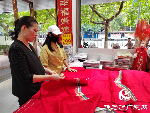 婚慶旺季駐馬店家紡市場迎來消費&ldquo;小高峰&rdquo;