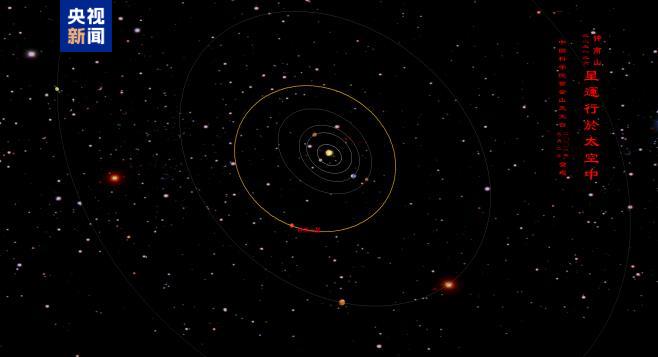 宇宙中，有了鐘南山星！