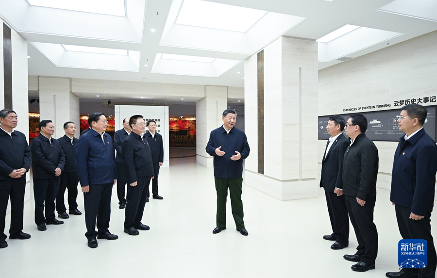 習(xí)近平在湖北考察時強(qiáng)調(diào) 鼓足干勁奮發(fā)進(jìn)取 久久為功善作善成 奮力譜寫中國式現(xiàn)代化湖北篇章