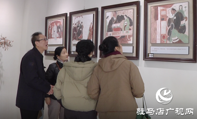 驛城區(qū)美術(shù)家協(xié)會(huì)揭牌儀式暨迎新年美術(shù)作品展舉行