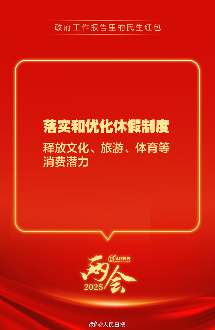 快查收！政府工作報(bào)告里的民生紅包