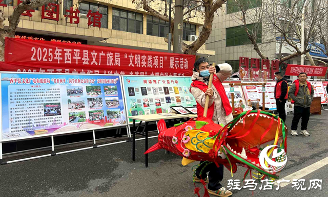 西平縣文化廣電和旅游局組織開展文明實踐項目集中展示活動