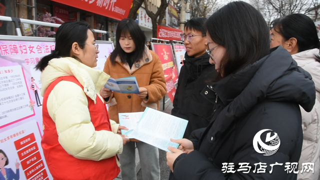 正陽縣婦聯(lián)開展慶?！叭恕眿D女節(jié)維權(quán)宣傳活動