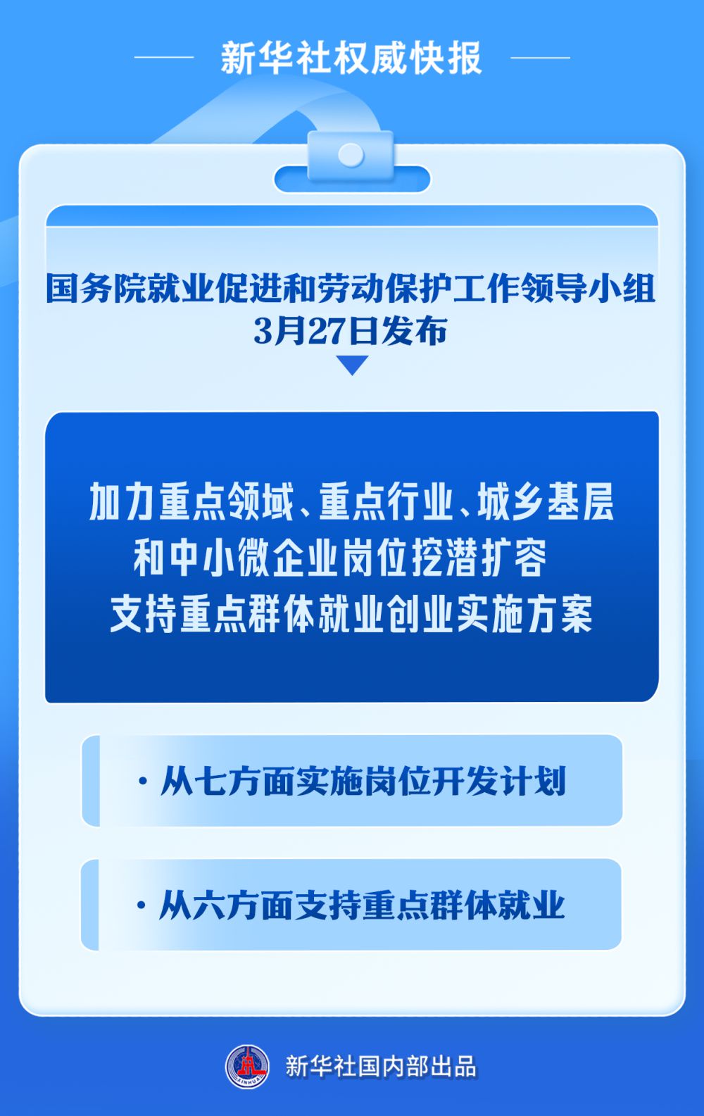 加力擴(kuò)崗！國(guó)家出臺(tái)方案支持重點(diǎn)群體就業(yè)